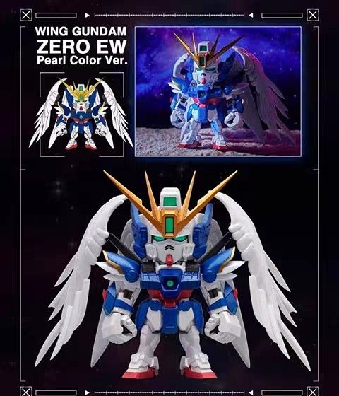 Preorder (Confirmed Design) - QMSV mini Bandai Namco Series (Wing Gundam Pearl Color/Weapons/Yozakura/Stardust/Red Color/ Secret Hidden) (Category: Gundam Model Kits) located in Singapore. Submitted by toysmart_ (Listing ID 1233938000, Image 3). Description: Choose the design you want and price start from $19.90 onwards 😊⭐⭐⭐⭐⭐ Buy more and get more discounts ! 🎉🎉🎉 For normal mail postage, please add $ 1.50. 🚛.