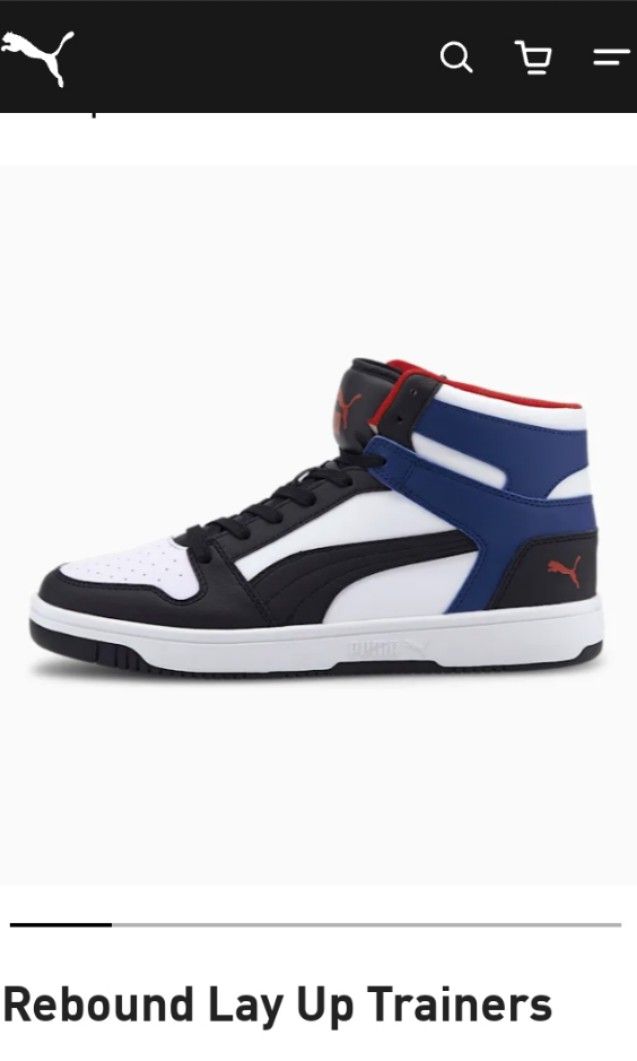 puma rebound trainers