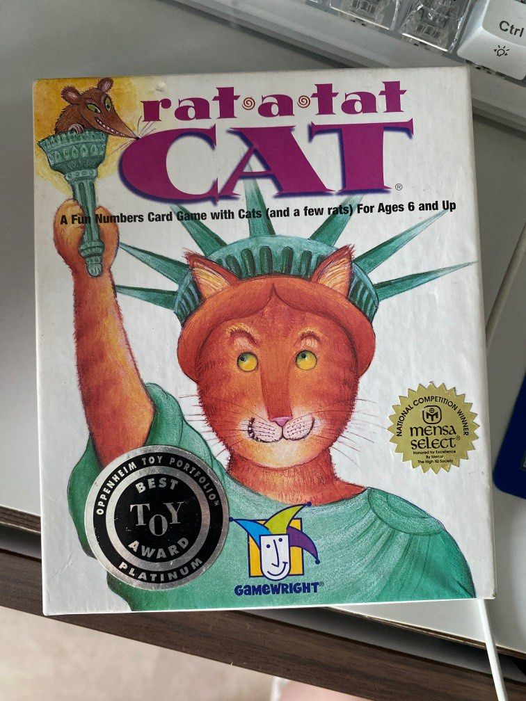 rat a tat cat Board Game, Hobbies & Toys, Toys & Games on Carousell