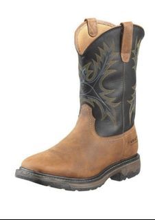 Ready Stock!! Ariat Men's WorkHog H20 Steel Toe Safety Boot