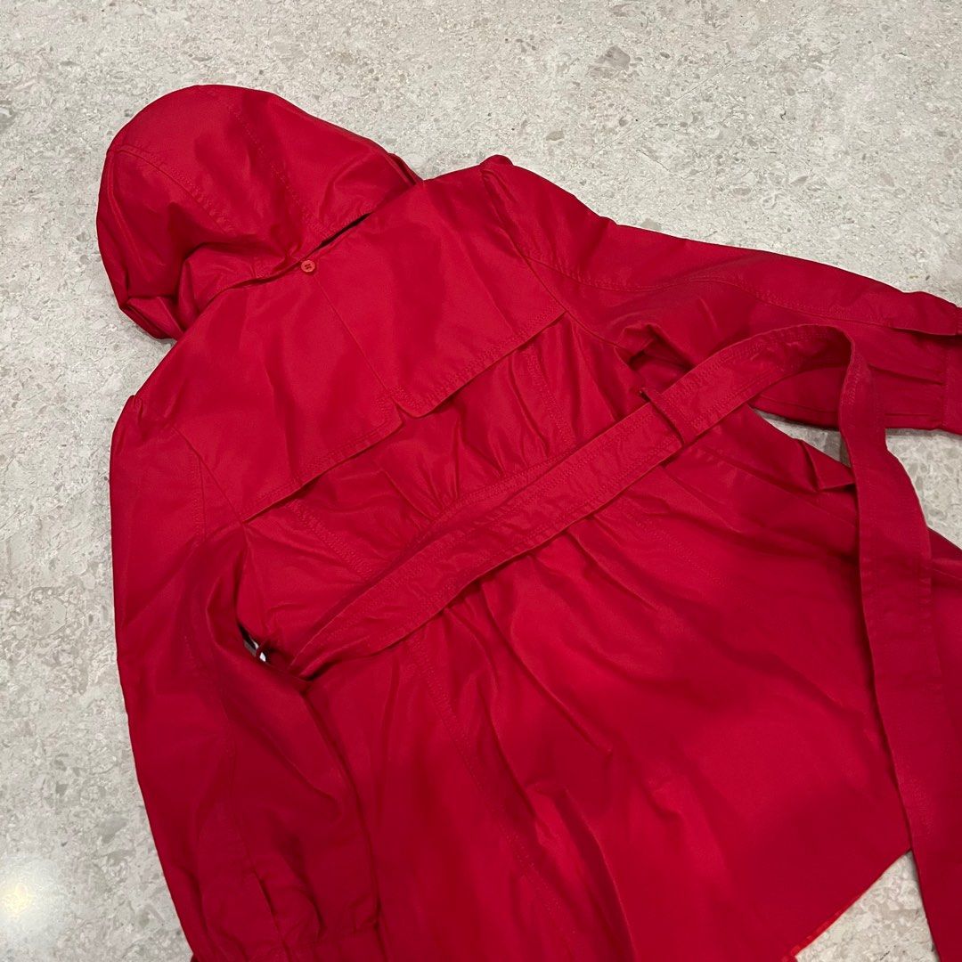 Red trench discount coat for kids