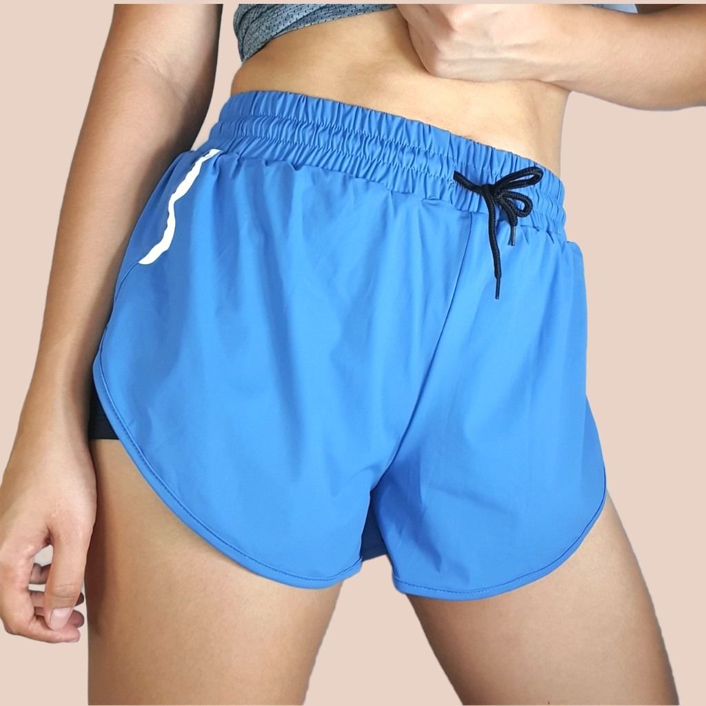 Reflective Strips Good Quality Inner Tights Layer 2 in 1 Sports
