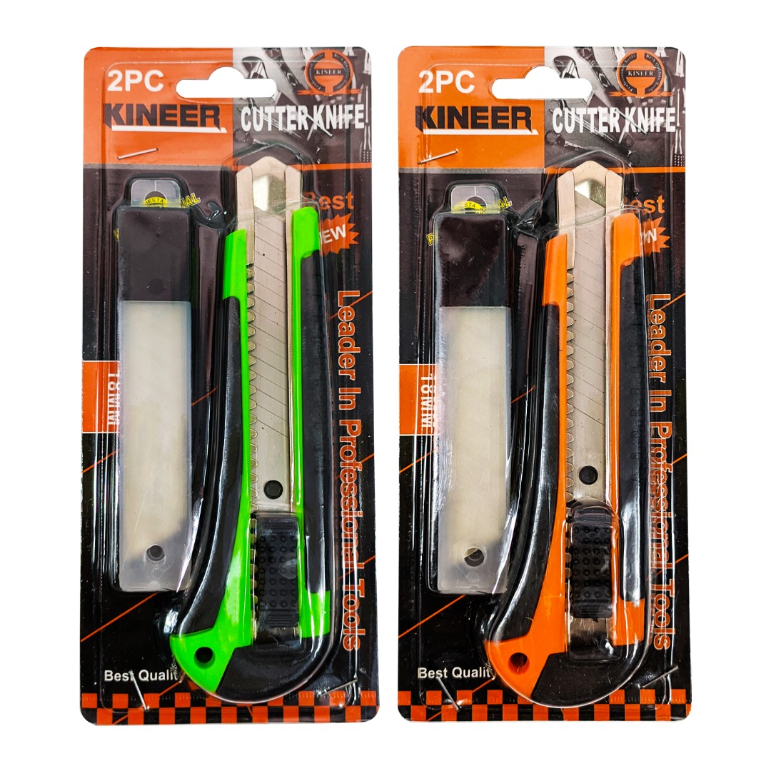 Retractable Cutter with 5pcs Blade Replacement Small / Large set ...