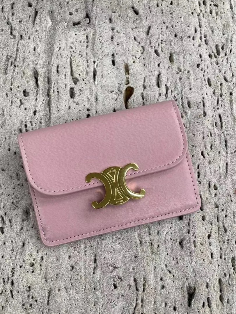 Celine wallet clearance pink