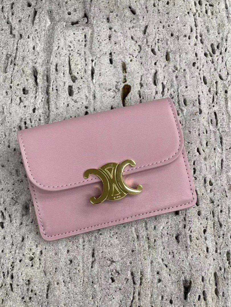 Celine wallet pink sale