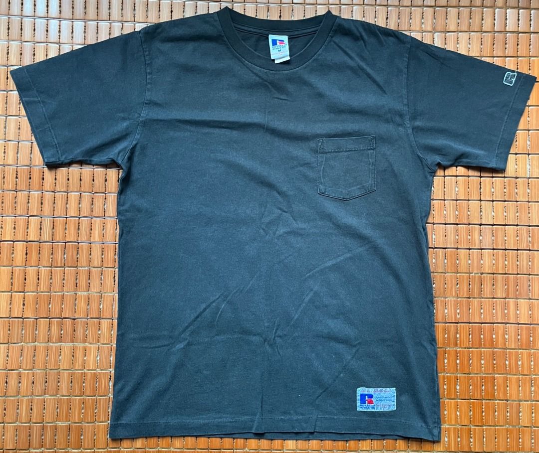 russell athletic t shirts with pocket