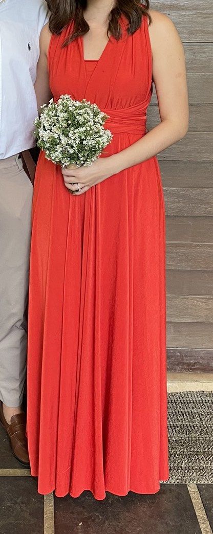 Rust Infinity Dress (Category: Evening dresses & gowns) located in Quezon City. Submitted by louiseclosetsale (Listing ID 1202026745, Image 2). Description: .