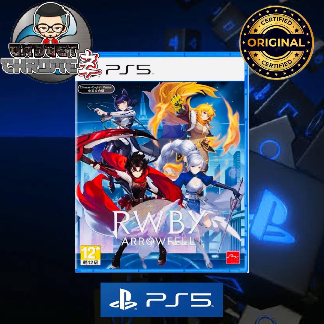 RWBY Arrowfell PS5 Game BRANDNEW Video Gaming Video Games