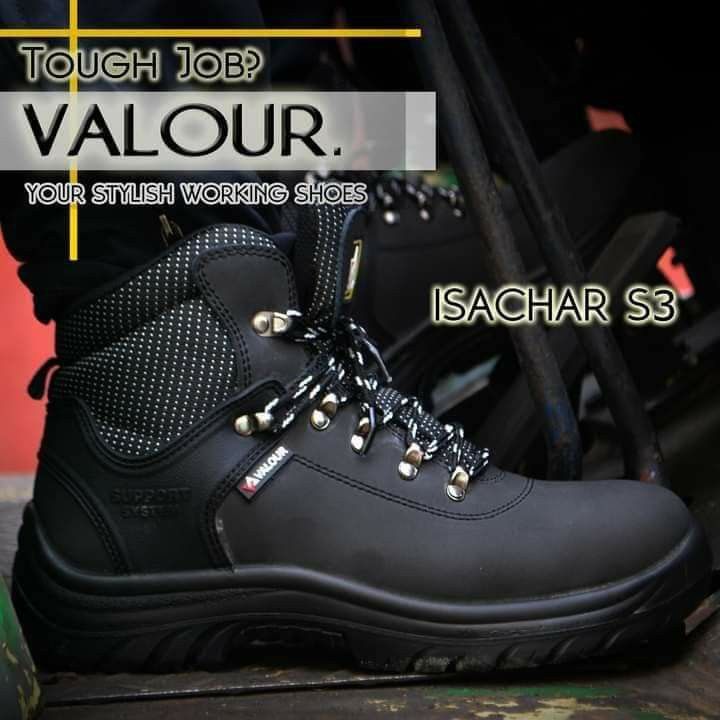 Safety shoes s3 steel toe steel plate ppe, Men's Fashion, Footwear