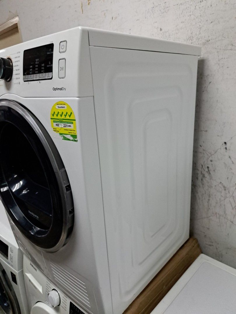 Look new Samsung 8kg heat pump dryer inverter 5 ticks warranty 3 months