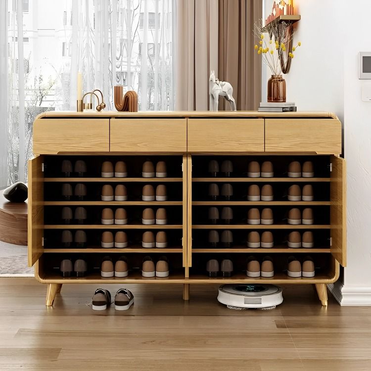 Scandinavian Shoe Cabinet, Shoe storage, shoe organizer, shoe rack ...