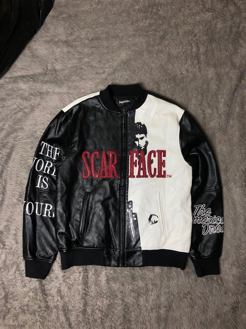 Scarface supreme hotsell leather jacket