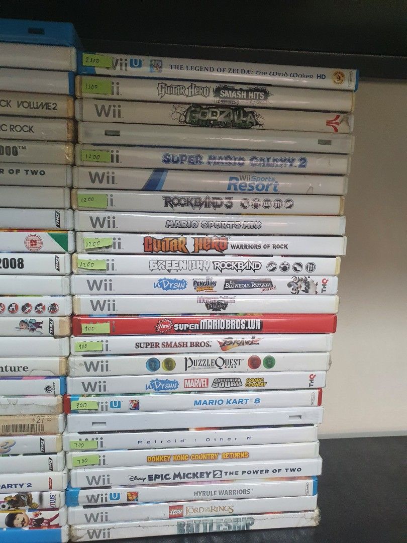 Selling Nintendo Wii Games Set 1 (Category: Nintendo) located in Quezon City. Submitted by itemsforadoption (Listing ID 1234020994, Image 3). Description: Rfs: Its 2023! Happy New Year! Hoping you have a good year ahead of you! If you have questions feel free to send a message. Though I'll most likely be able to reply from 10am to 8pm. Please be patient and understanding. Decluttering games and items that I've picked up or for friends and family.