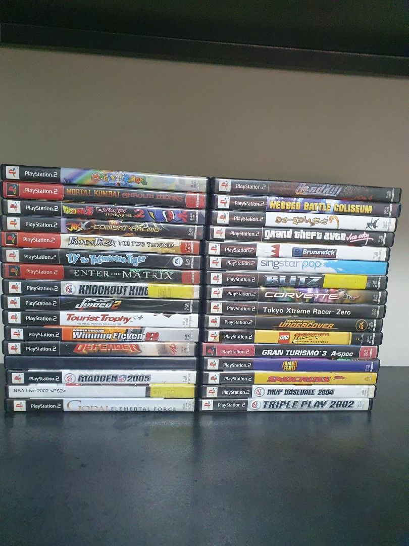 Selling Sony PS2 Games Set 2 (Category: PlayStation) located in Quezon City. Submitted by itemsforadoption (Listing ID 1234021663, Image 1). Description: Rfs: Its 2023! Happy New Year! Hoping you have a good year ahead of you! If you have questions feel free to send a message. Though I'll most likely be able to reply from 10am to 8pm. Please be patient and understanding. Decluttering games and items that I've picked up or for friends and family. 