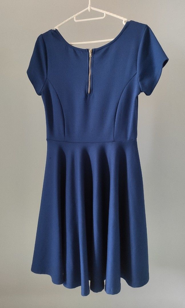 Semi-formal Navy Blue Skater Dress, Women's Fashion, Dresses & Sets, Dresses on Carousell Semi-formal Navy Blue Skater Dress, Women's Fashion, Dresses & Sets, Dresses on Carousell