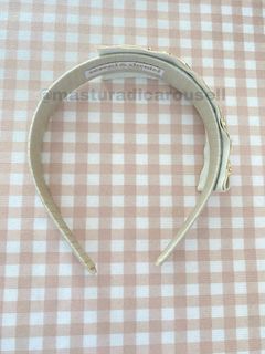 SERENI & SHENTEL Headband in Ivory