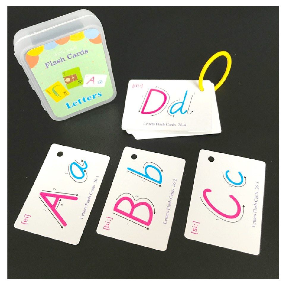 Set of Flash Cards (Letters), Babies & Kids, Infant Playtime on Carousell