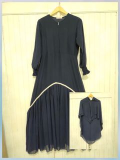 Set Syari Navy