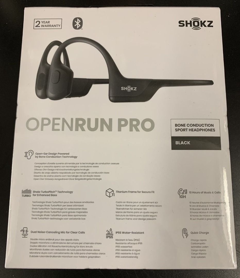 SHOKZ OpenRun Pro Mini - Premium Bone Conduction Open-Ear Bluetooth ...