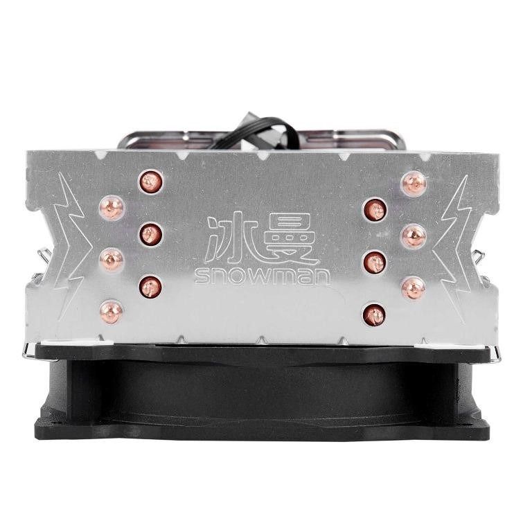 Snowman 6 Heatpipe CPU Cooler [MT6S] - White Color, Computers & Tech ...