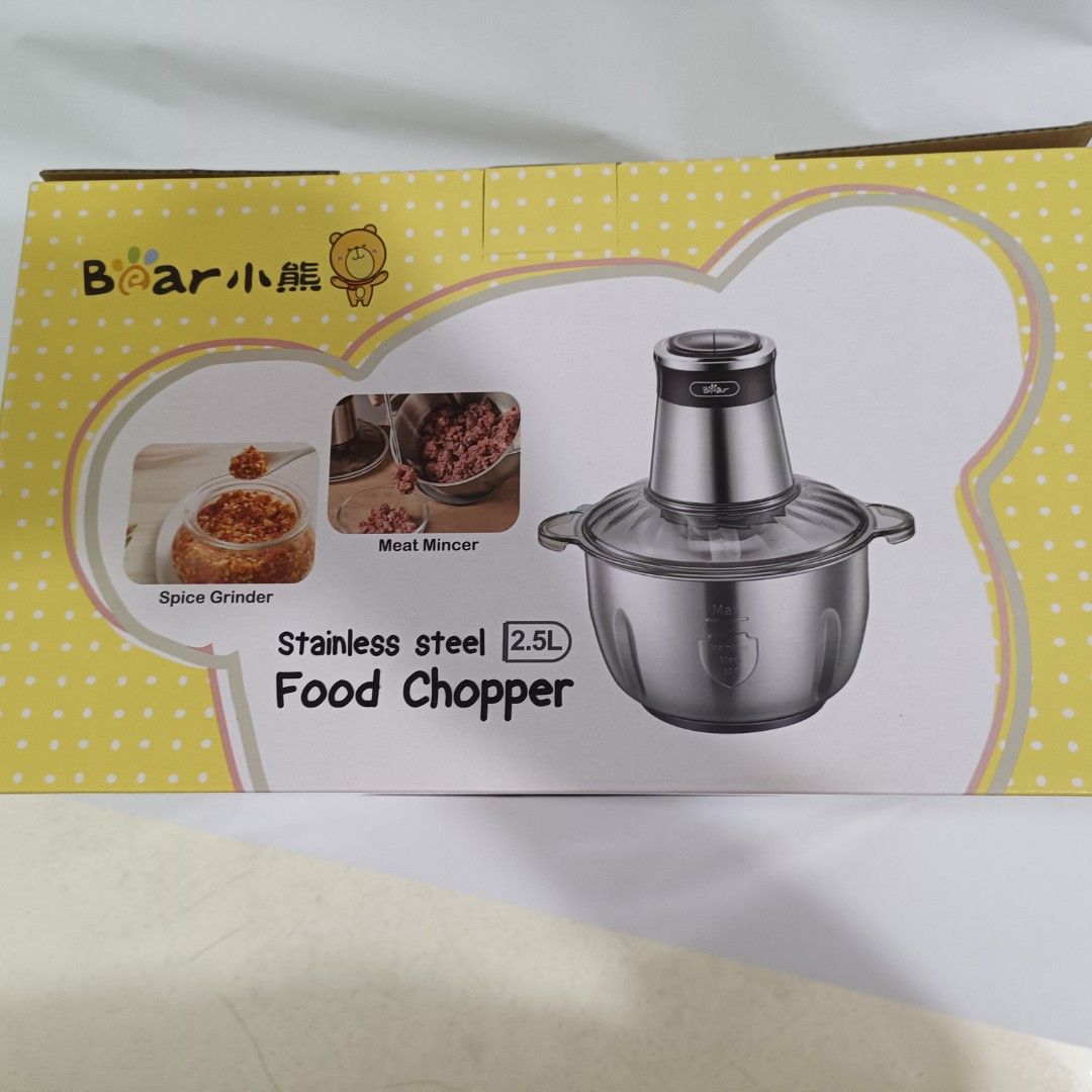 Stainless steel Food chopper, Furniture & Home Living, Kitchenware
