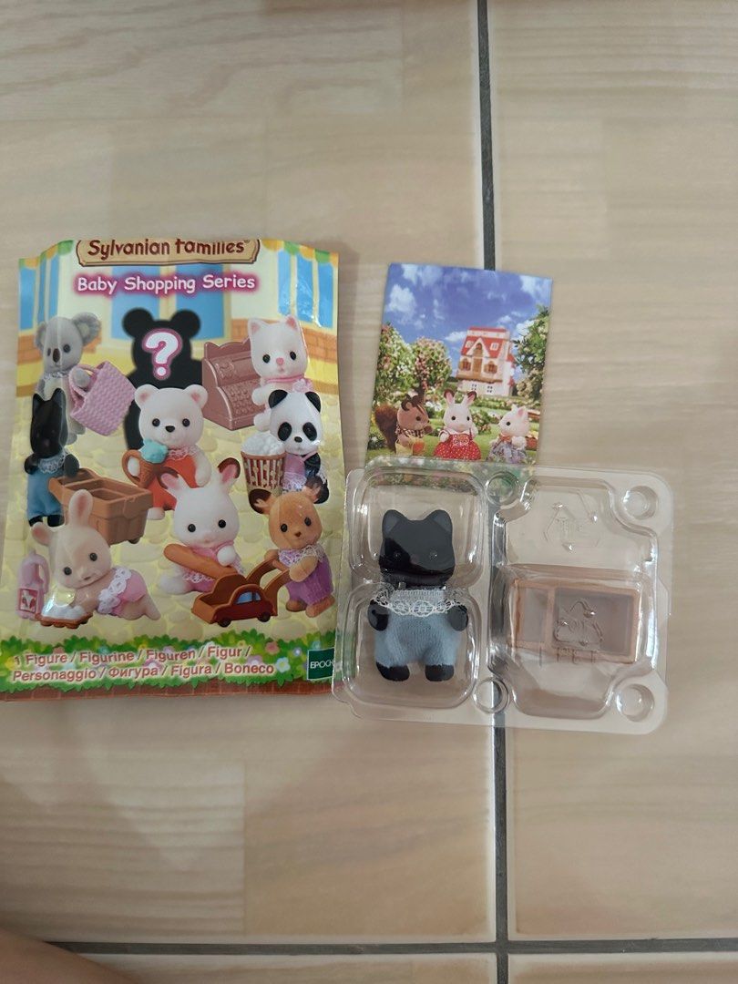 Sylvanian families cheap black cat