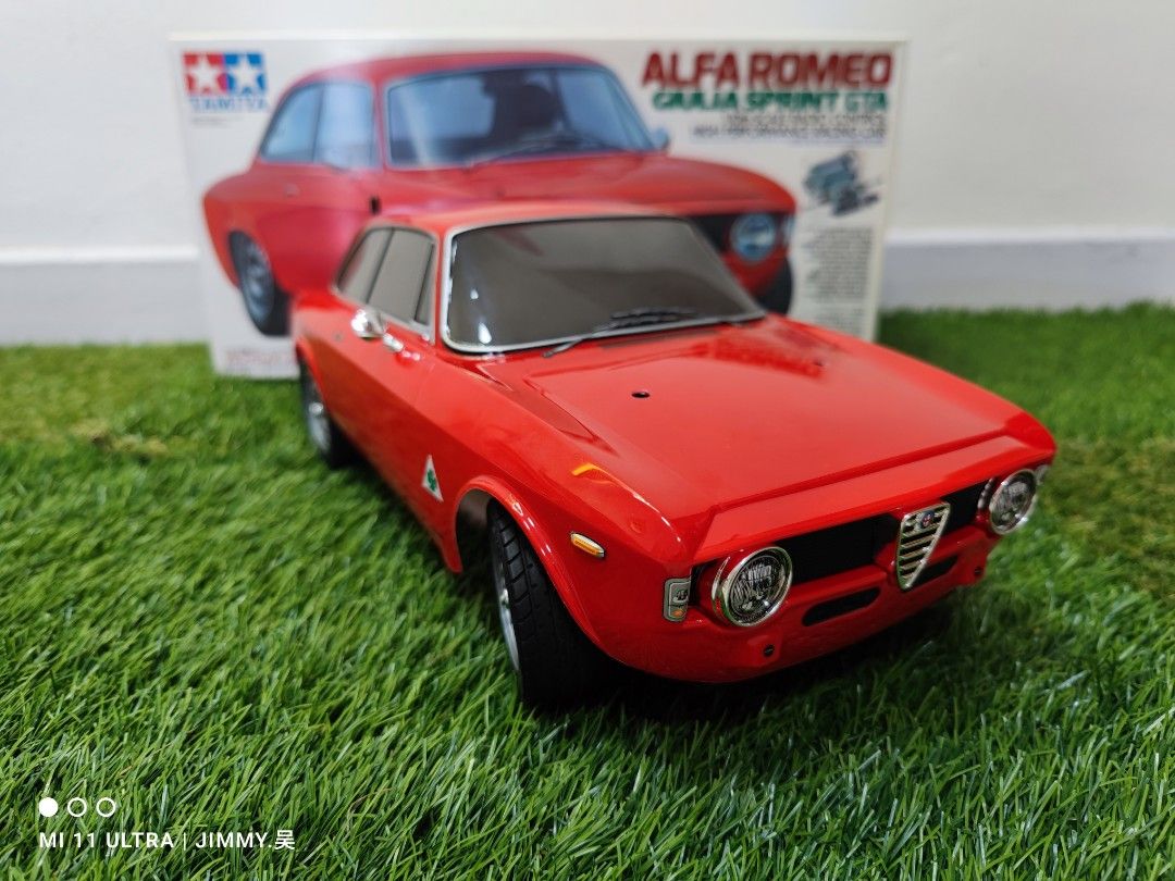 Tamiya alfa romeo giulia sprint gta hotsell