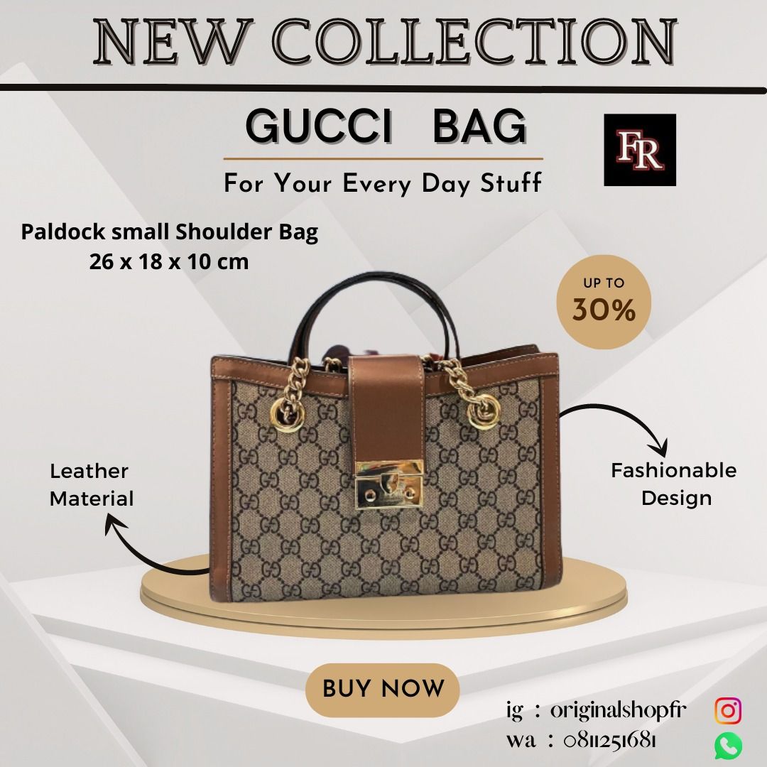 Tas Gucci Selempang, Fesyen Wanita, Tas & Dompet di Carousell