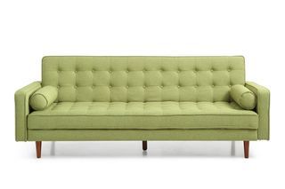 THE CLEARANCE SALE IS ON!!!!! GREEN FABRIC SOFA ONLY IN $499.99!!!!