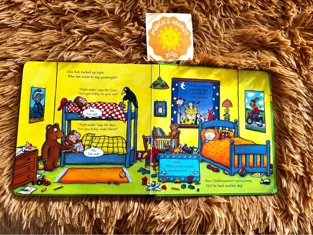 The Tickle Book BB with Lift the Flaps by Ian Whybrow and Axel ...
