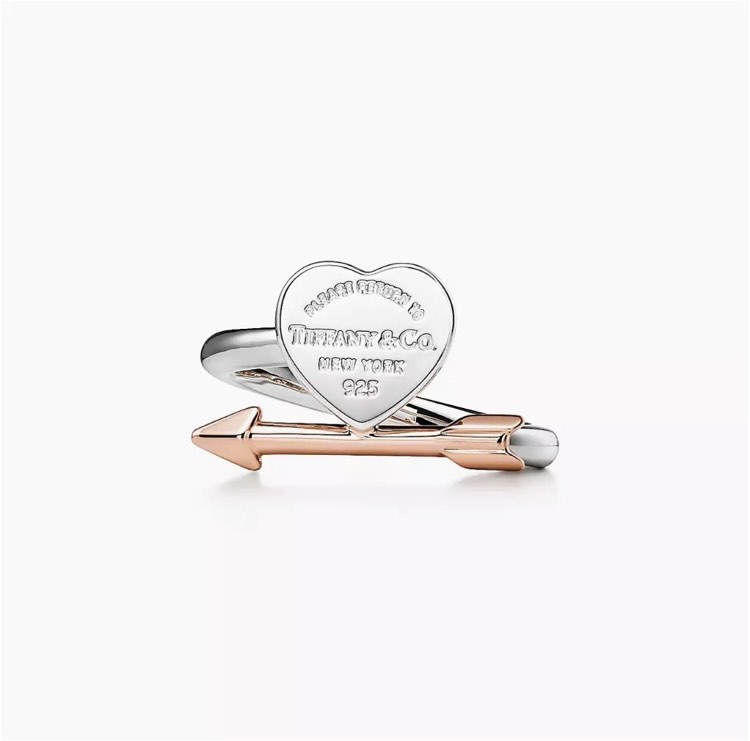 Tiffany Lovestruck heart tag arrow ring pre order Women s