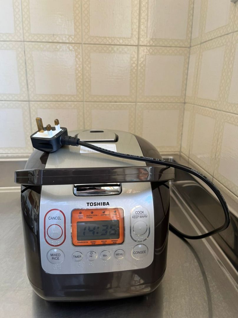 Toshiba 1.8L Digital Rice Cooker For Sale, TV & Home Appliances