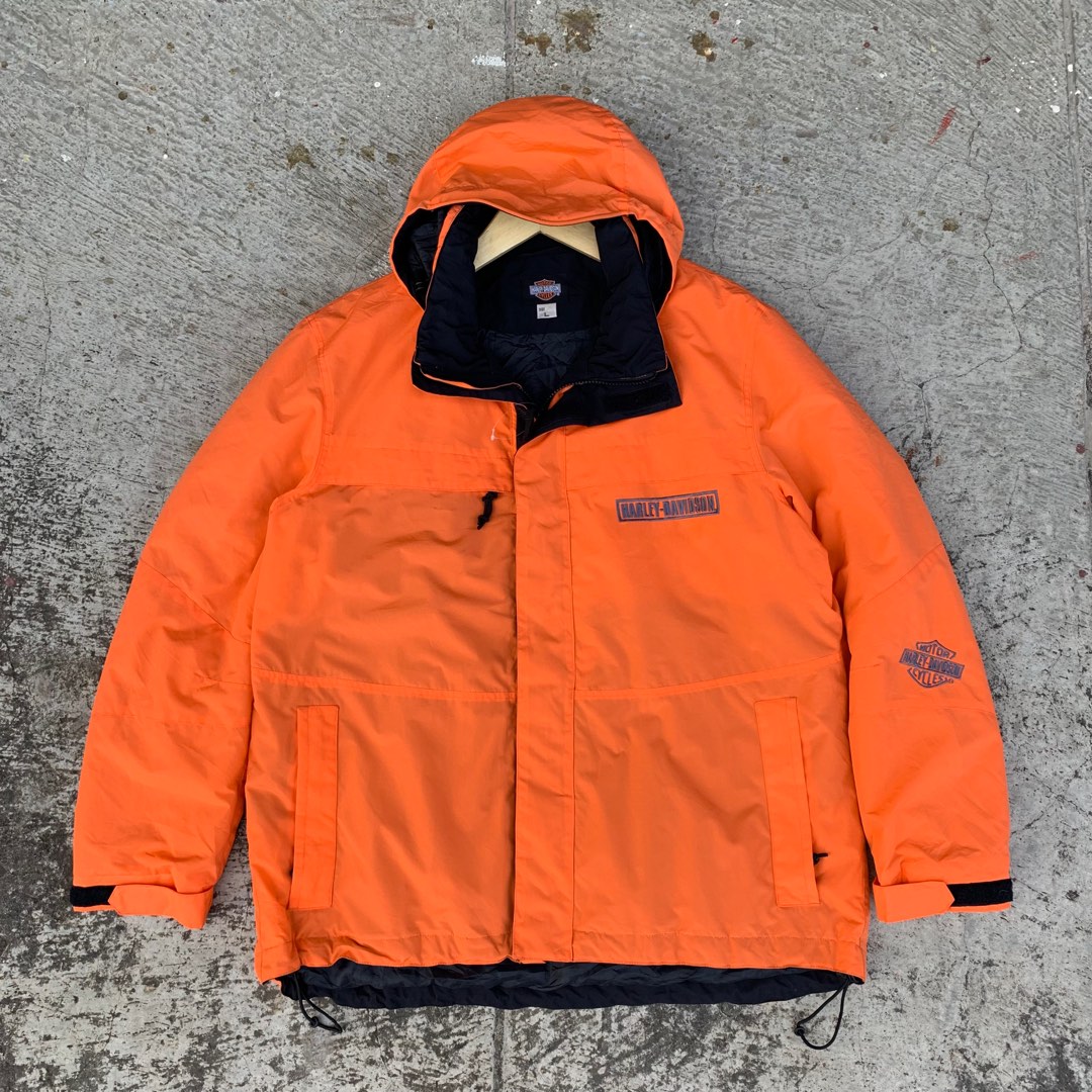 TOURING JACKET HARLEY DAVIDSON, Fesyen Pria, Pakaian , Atasan di Carousell