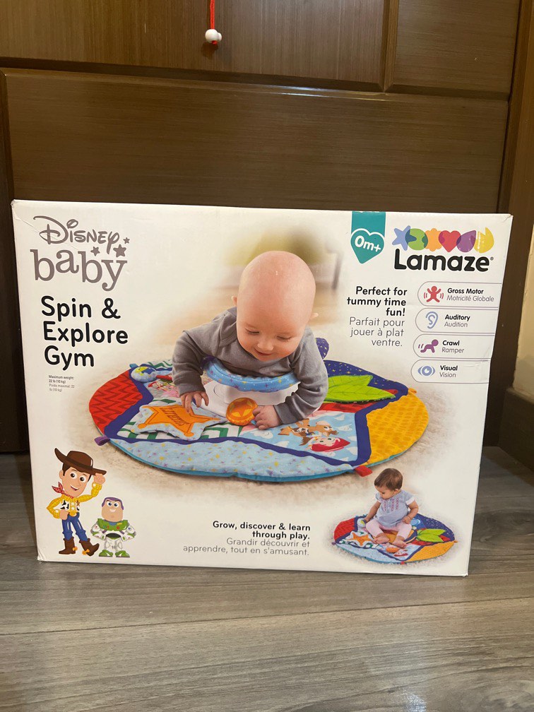 Toy Story Spin & Explore Gym, 兒童＆孕婦用品, 嬰兒玩具 Carousell