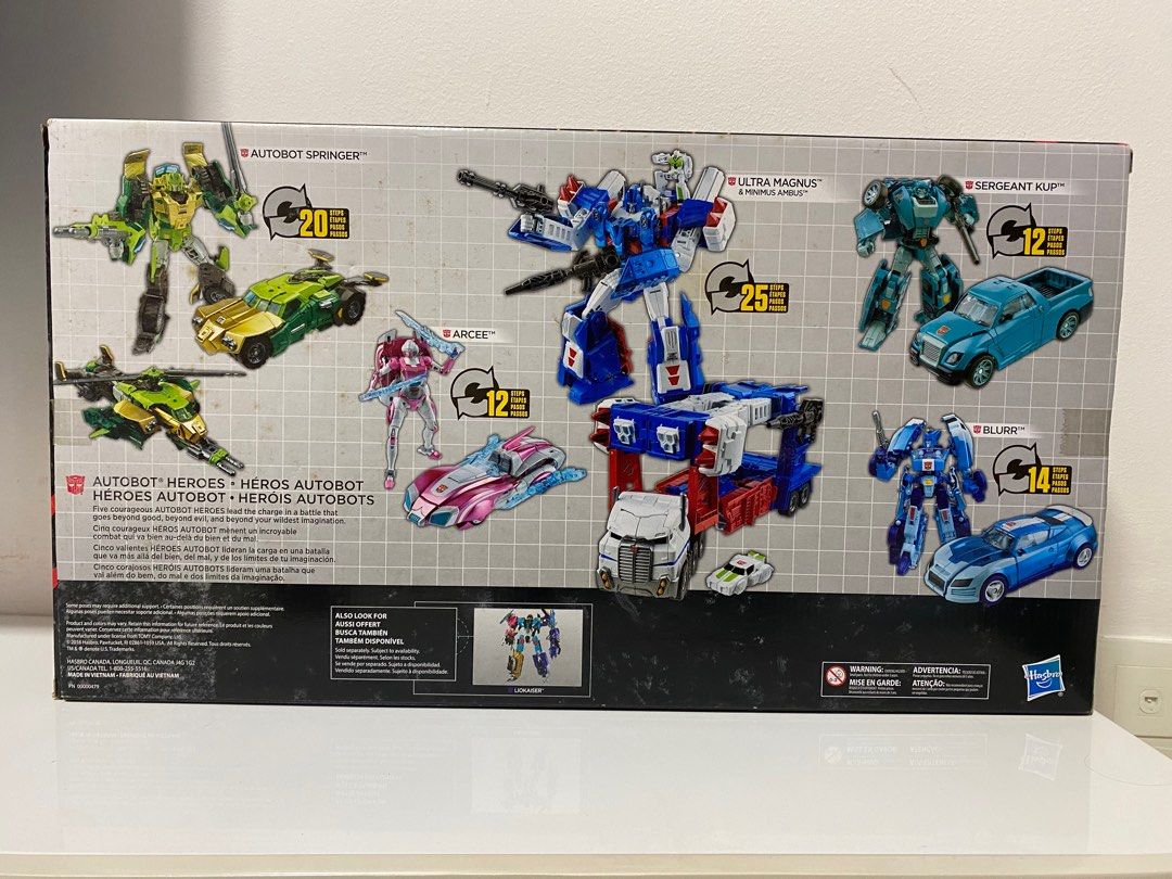 Transformers platinum deals edition autobot heroes