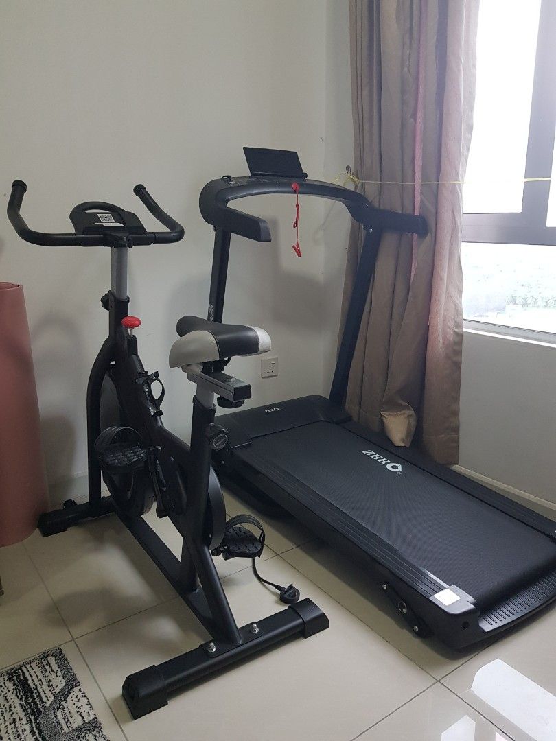 Treadmill and Excercise Bike for Sale Sports Equipment Exercise