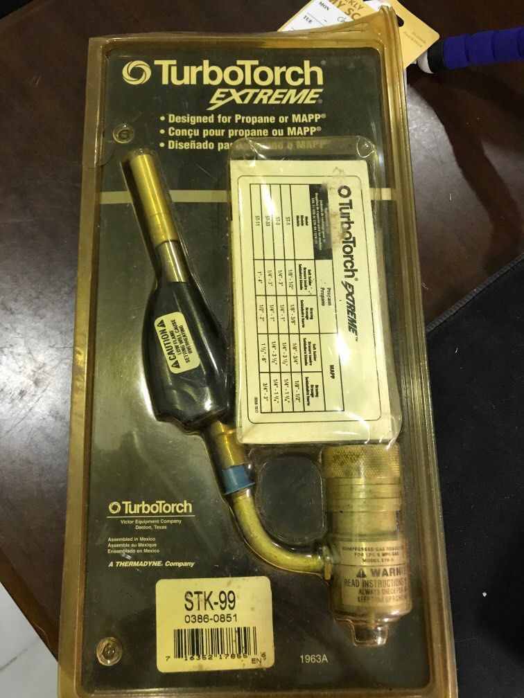 TurboTorch STK99 Torch Kit EXTREME Turbotorch turbo touch, Everything