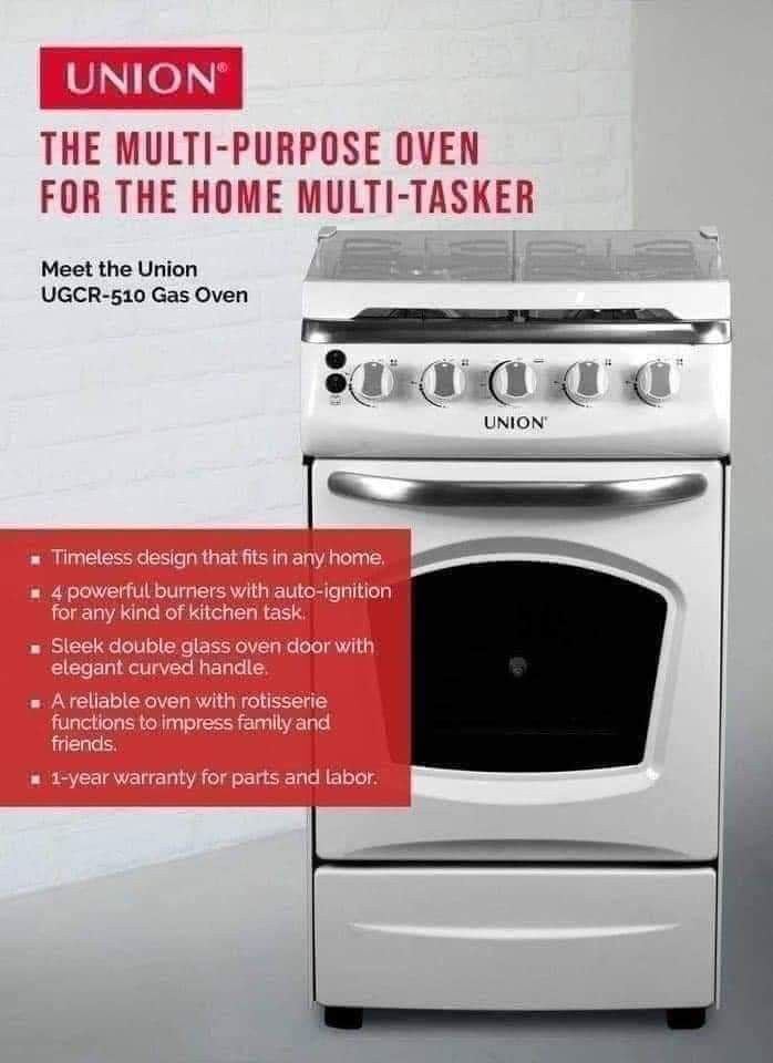 Union gas range on Carousell