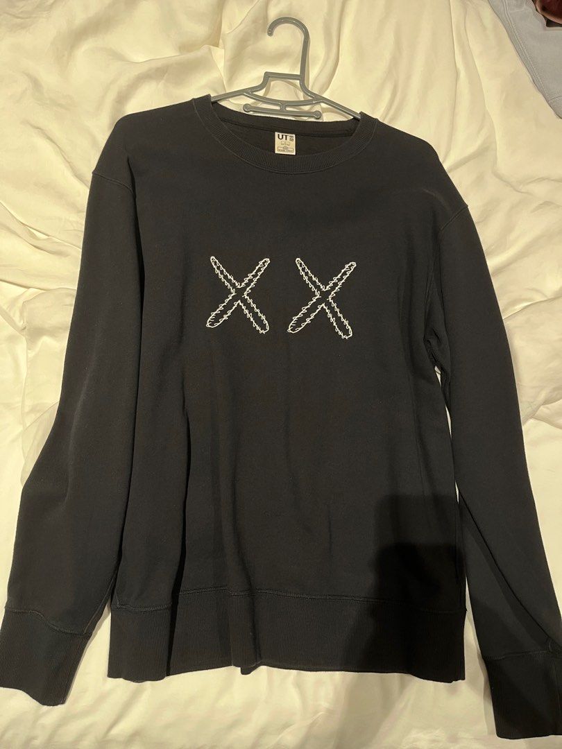 Uniqlo kaws Sesame Street sweatshirt Men s Fashion Coats Jackets and Outerwear on Carousell