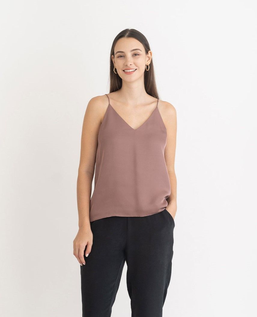 Uniqlo spaghetti strap top sales