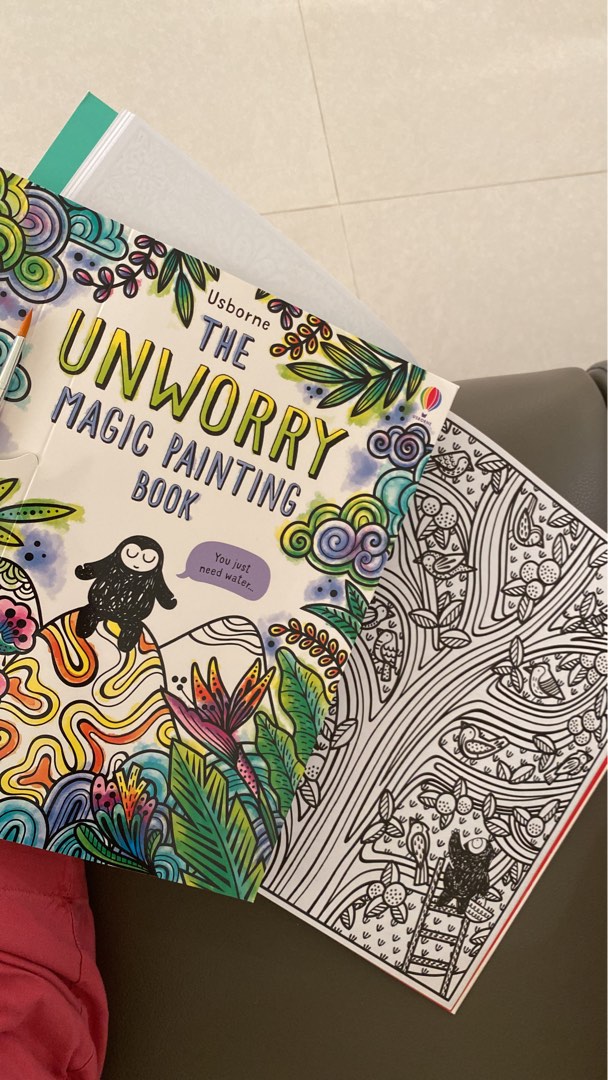 Unworry Magic Painting Book