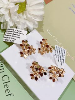 Vca Frivole Earring 18k Gold Hk Setting