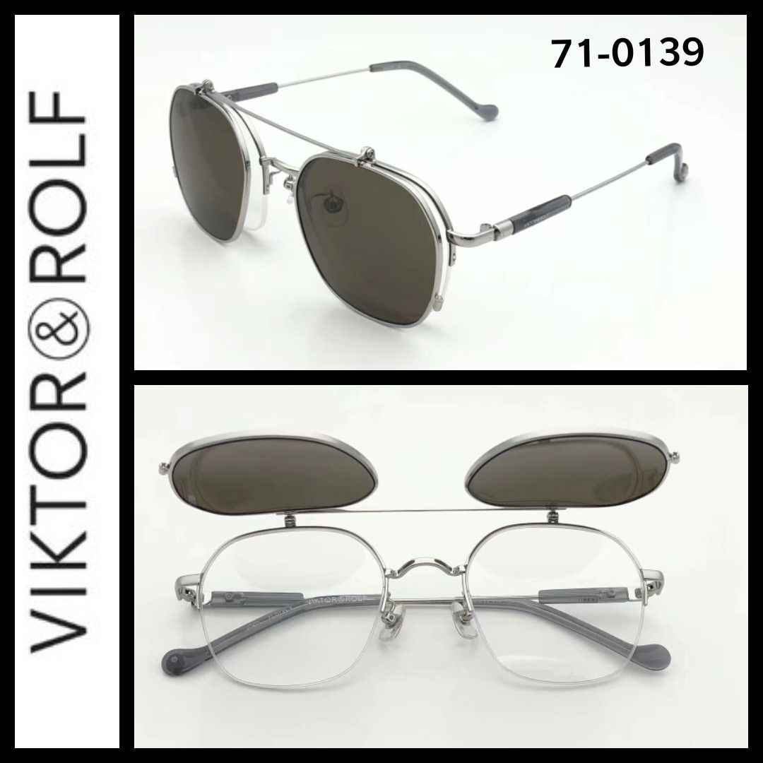 Viktor rolf eyewear flip sunglasses spectacles