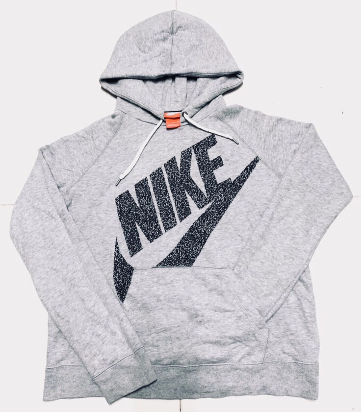 Vintage nike logo hoodie clearance
