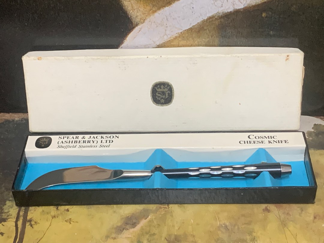Vintage Spear & Jackson (Ashberry) Cosmic Cheese Knife Sheffield