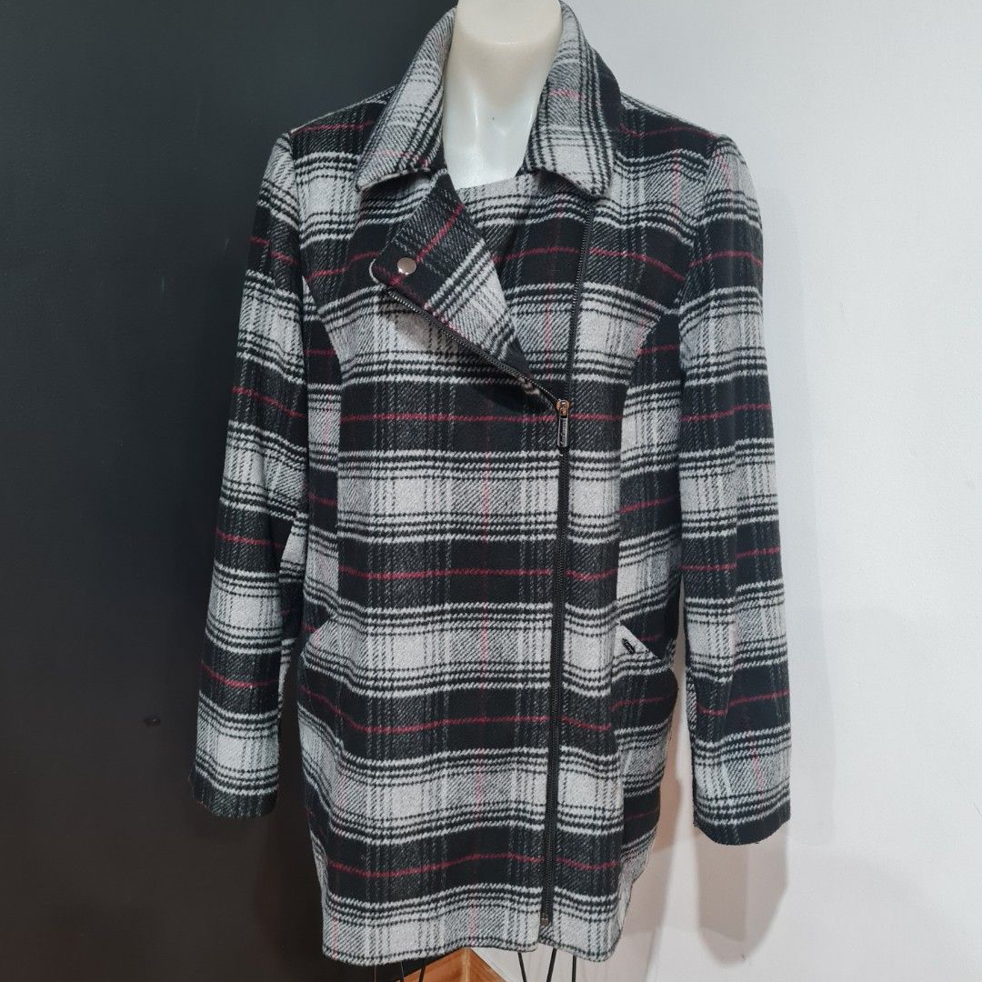 Women s size 16 LEE COOPER Gorgeous plaid checkered wool blend