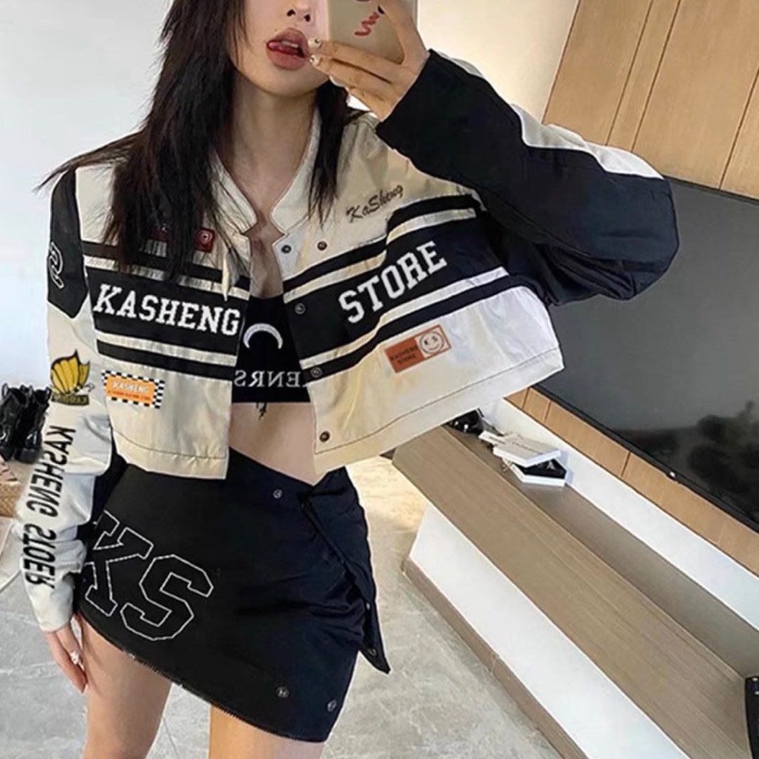 Racer bomber jacket deals