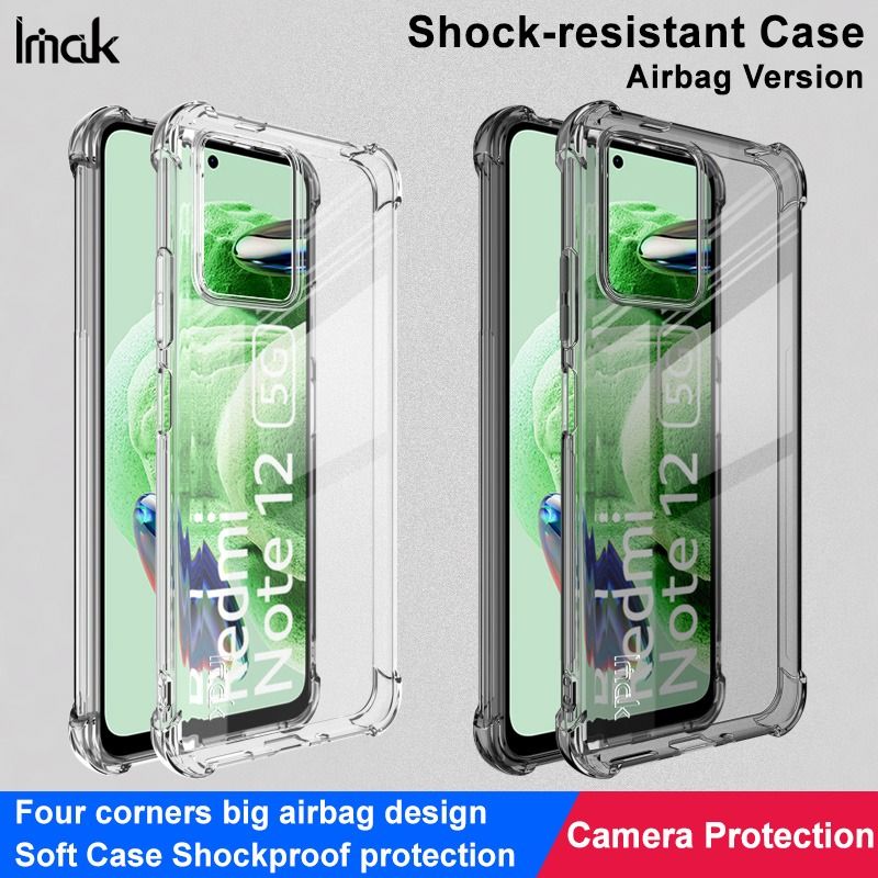 Case for Xiaomi Redmi Note 12 Pro Plus Case Slim Drop Proof Phone Case  [Protect from Drop/Scratch/Fingerprint] Clear Acrylic Back TPU Bumper Thin