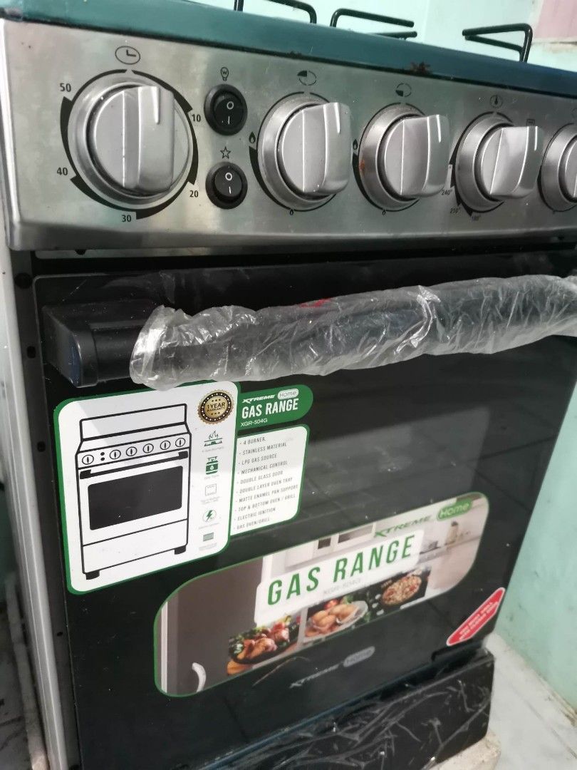 Xtreme gas range with oven 50 cm, TV & Home Appliances, Kitchen