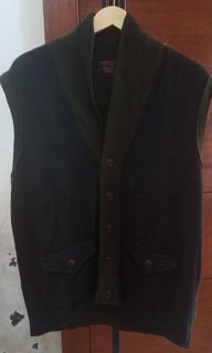 #01VST Vest Trad Club Army+Hitam